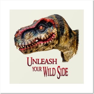 T-Rex Dinosaur - Unleash your wild side Posters and Art